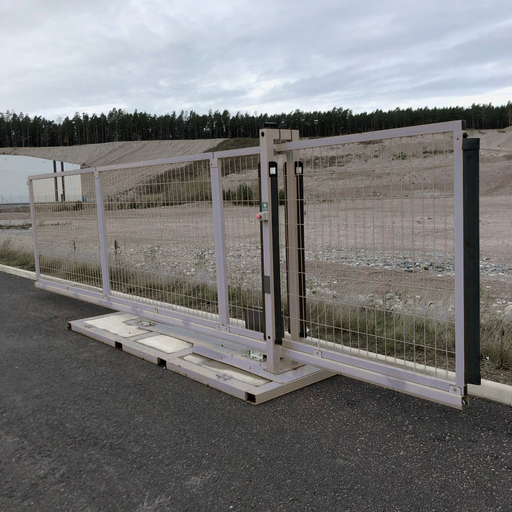 [02-PCCA-7] Portail de chantier coulissant autoportant