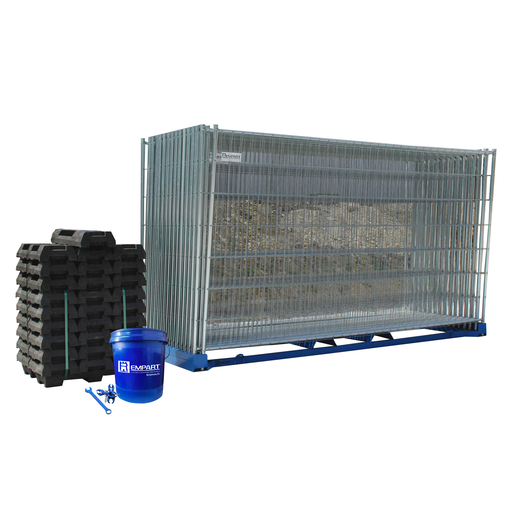 Starter Pack REMPART® - Clôture grillagée 4 tubes haute qualité 